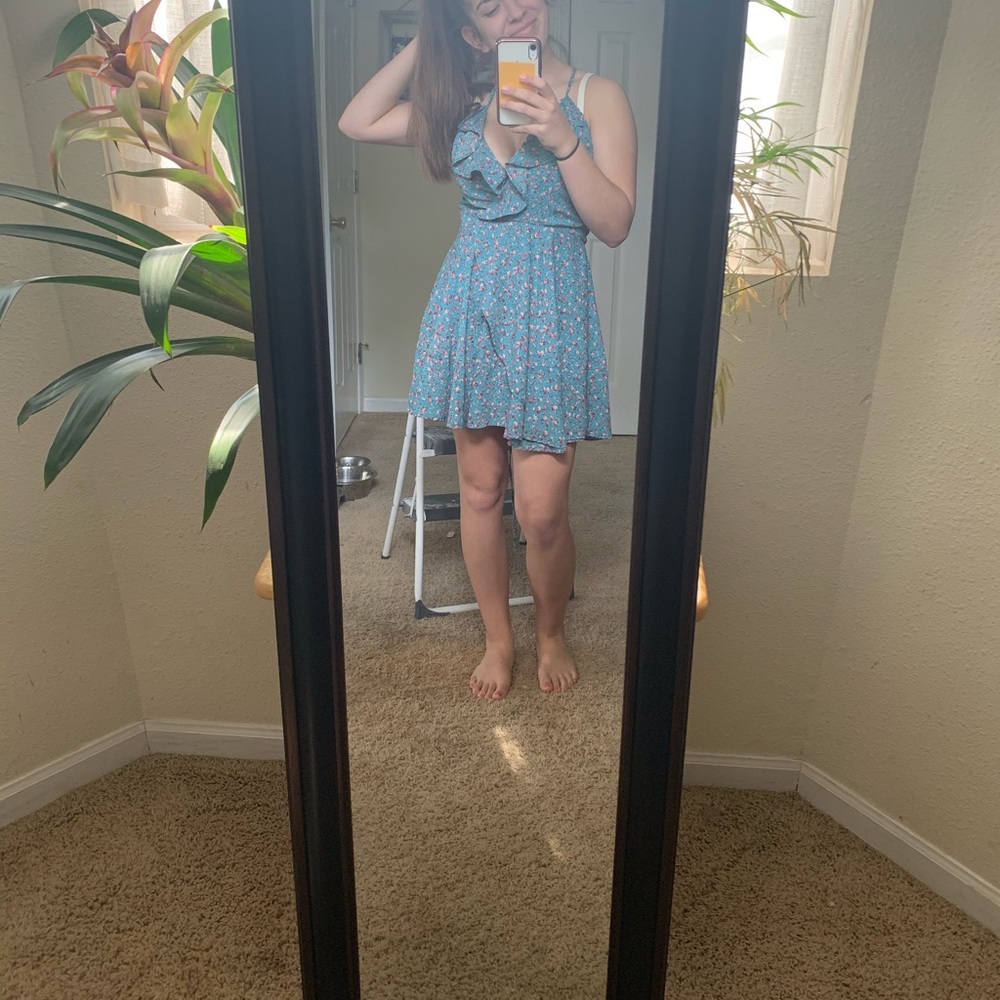 Little blue dress